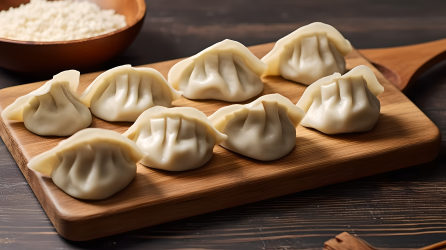 中国饺子美食图片摄影图