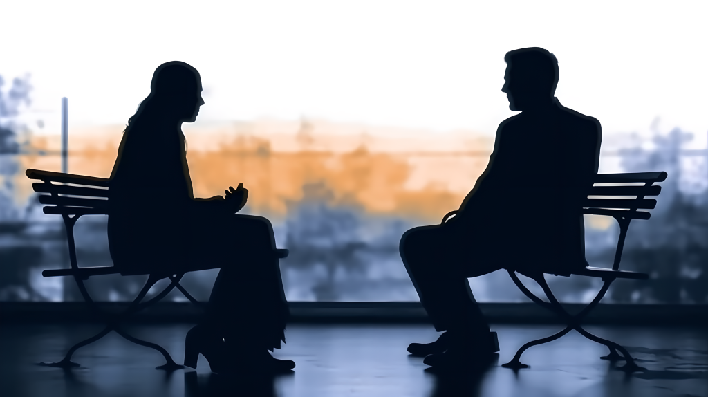 运动视频采访人物摄影图