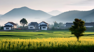 中国乡村风光摄影图片