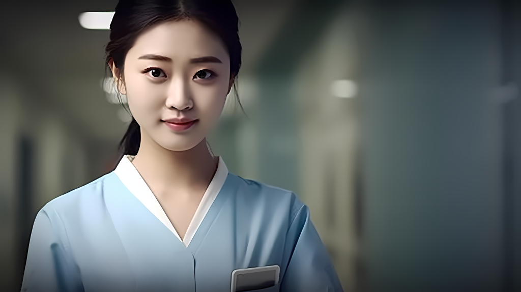 美女护士摄影图片