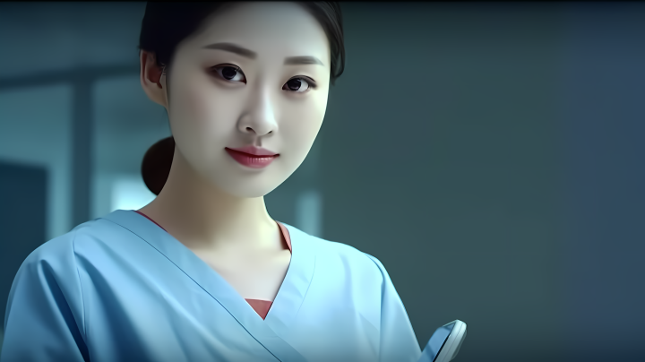 中国年轻护士版权图片下载