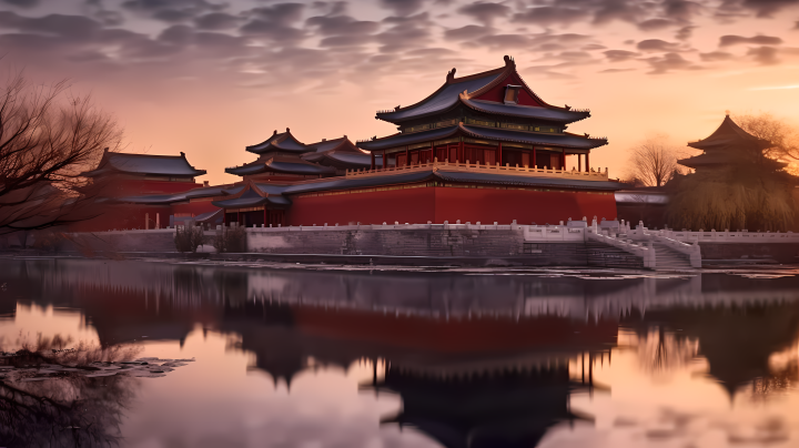 北京故宫古建筑摄影版权图片下载
