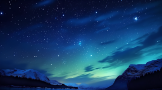 梦幻星空手机壁纸摄影图片