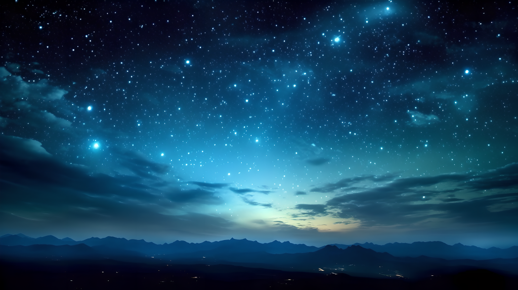 梦幻星空背景摄影图