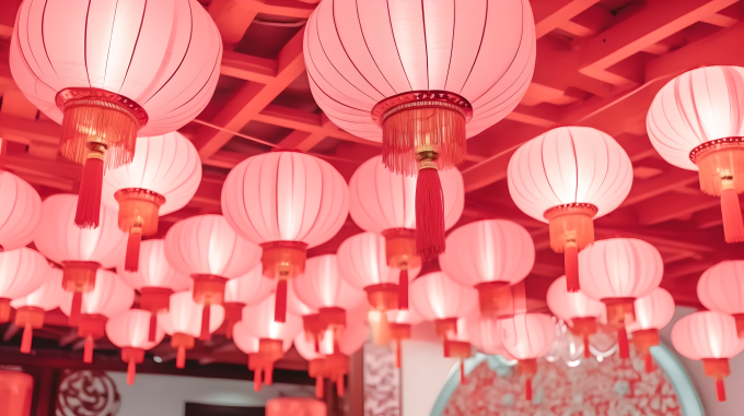 灯笼中国新年摄影图片