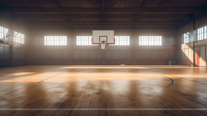 篮球场贴图版权图片下载