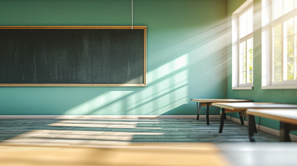 空教室室内场景图片