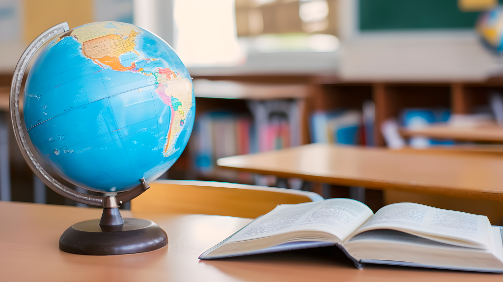 地球仪教学器材图片