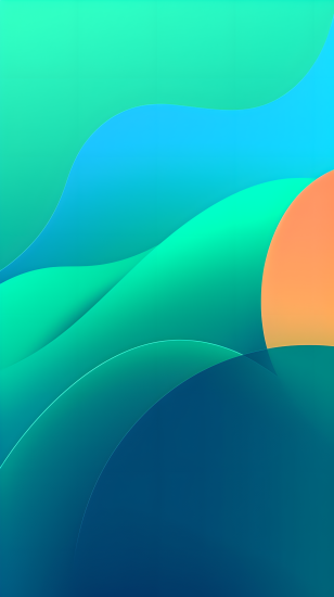 渐变极简荧光绿图片