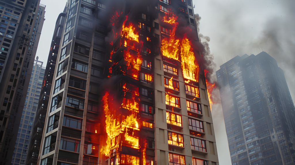 火灾失火瞬间图片