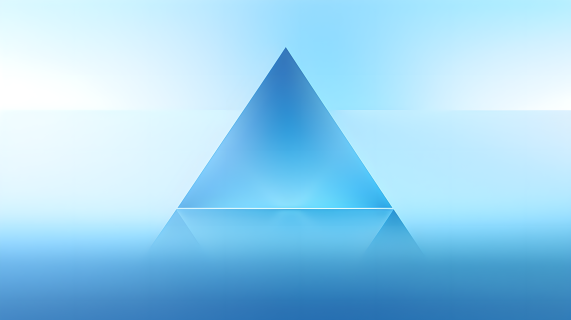 三角形蓝色抽象图片