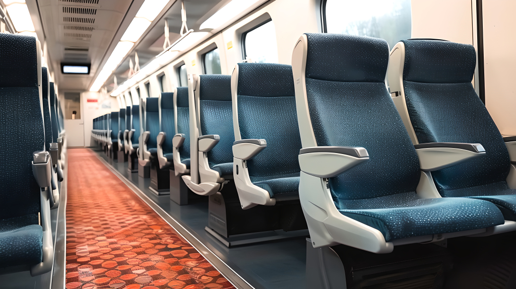 高铁座位创意版权图片下载