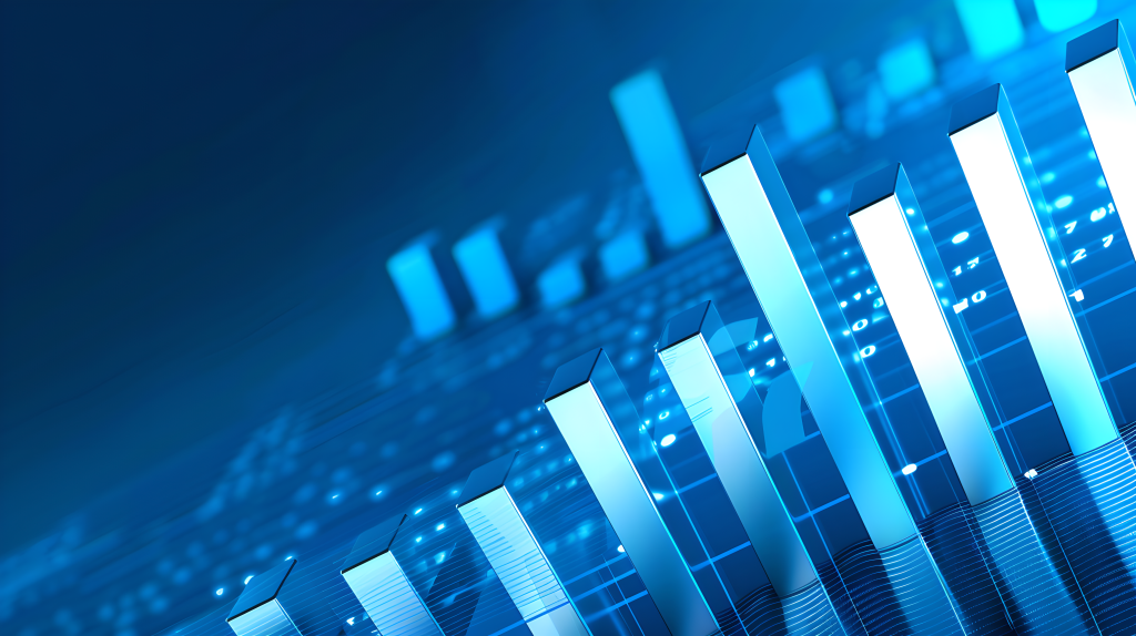 业绩增长金融增长图片