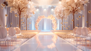 订婚婚礼布置创意图片