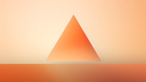 三角形橙色背景图片