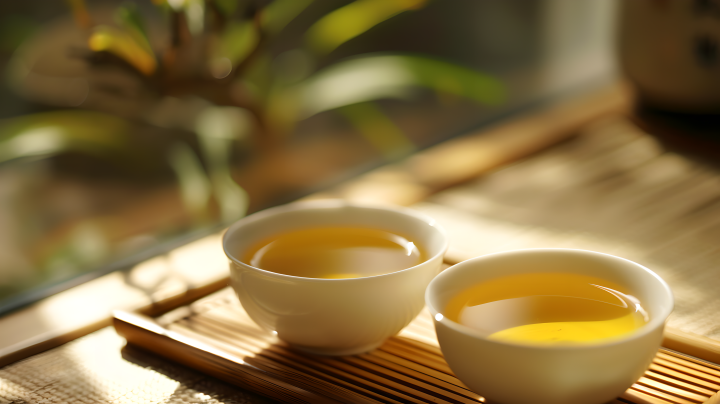 清茶中式茶具版权图片下载