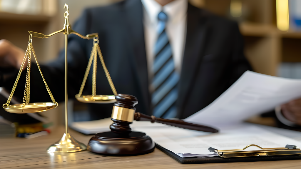 律师查看文件版权图片下载