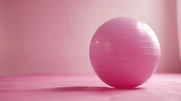 瑜伽球运动器材版权图片下载
