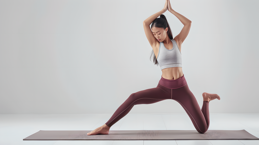 瑜伽老师教学版权图片下载