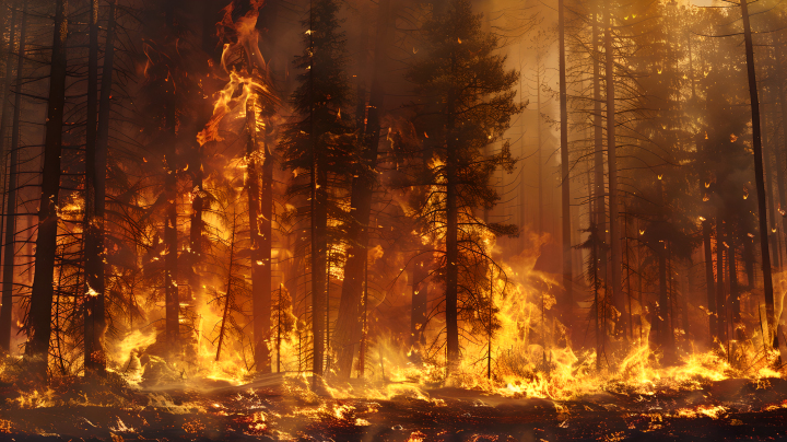 森林火灾版权图片下载