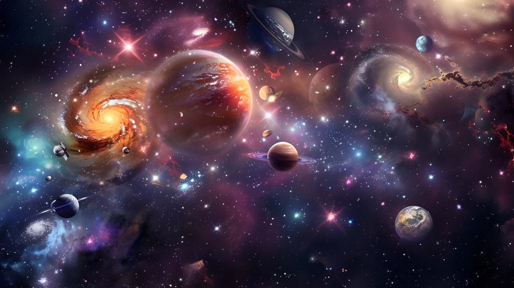 外太空星系版权图片下载