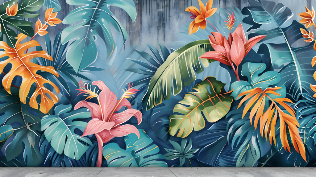 手绘墙高品质涂鸦版权图片下载