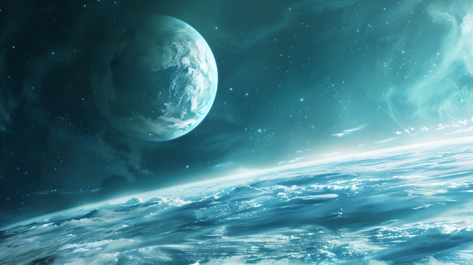 外太空美景图片