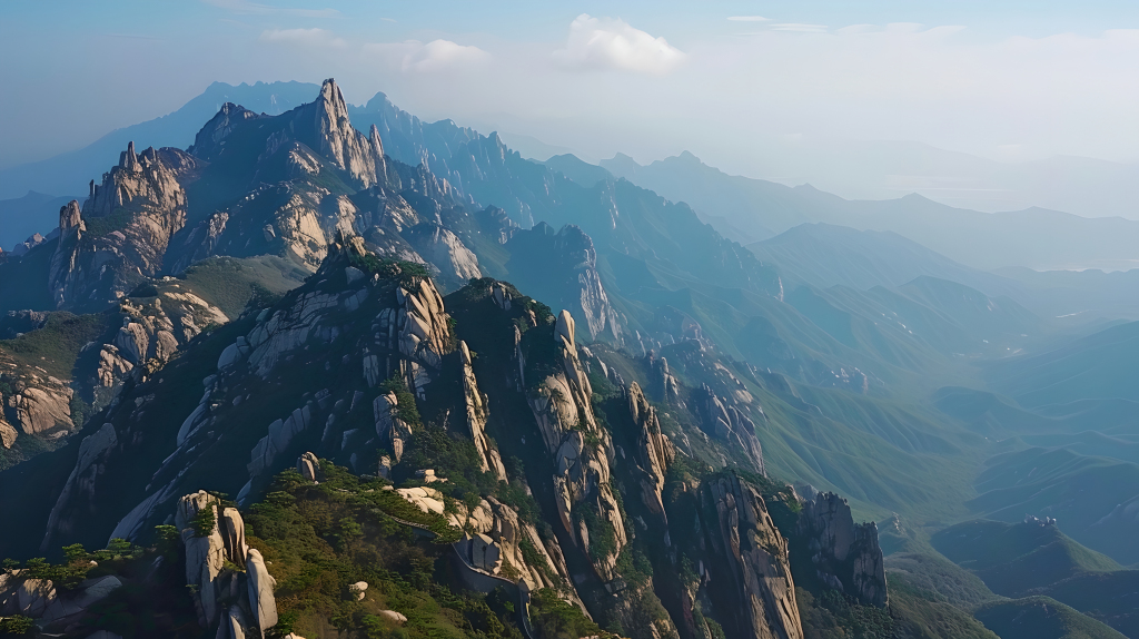 泰山日出云海图片