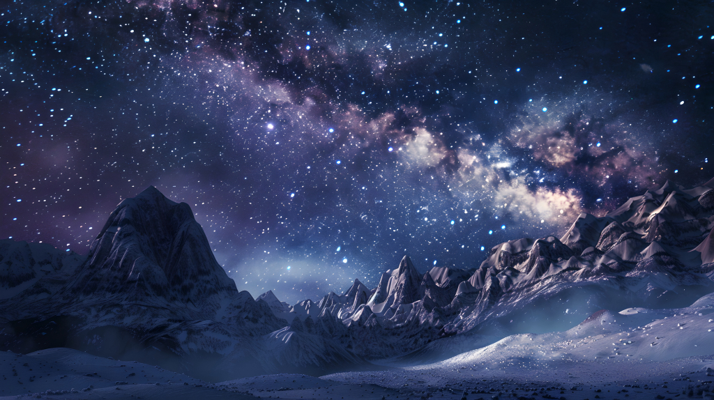 星空繁星点点版权图片下载