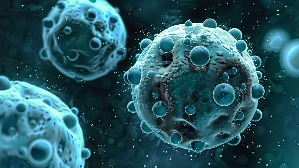 细菌病毒近距离图片