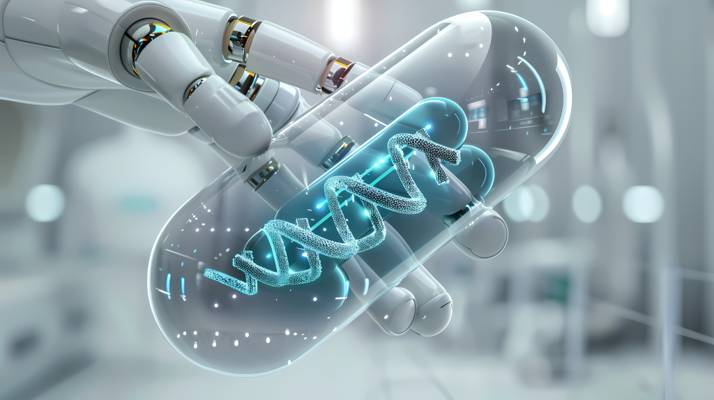 智能医疗药丸版权图片下载