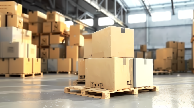 电商仓库国内物流图片