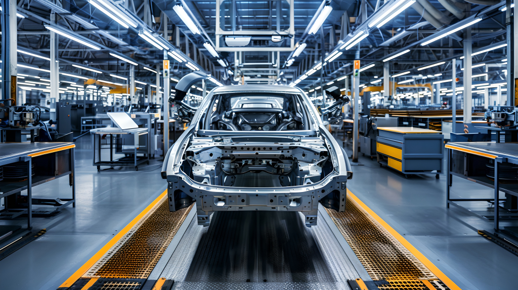 汽车制造工厂版权图片下载