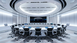 商务会议高科技会议室图片