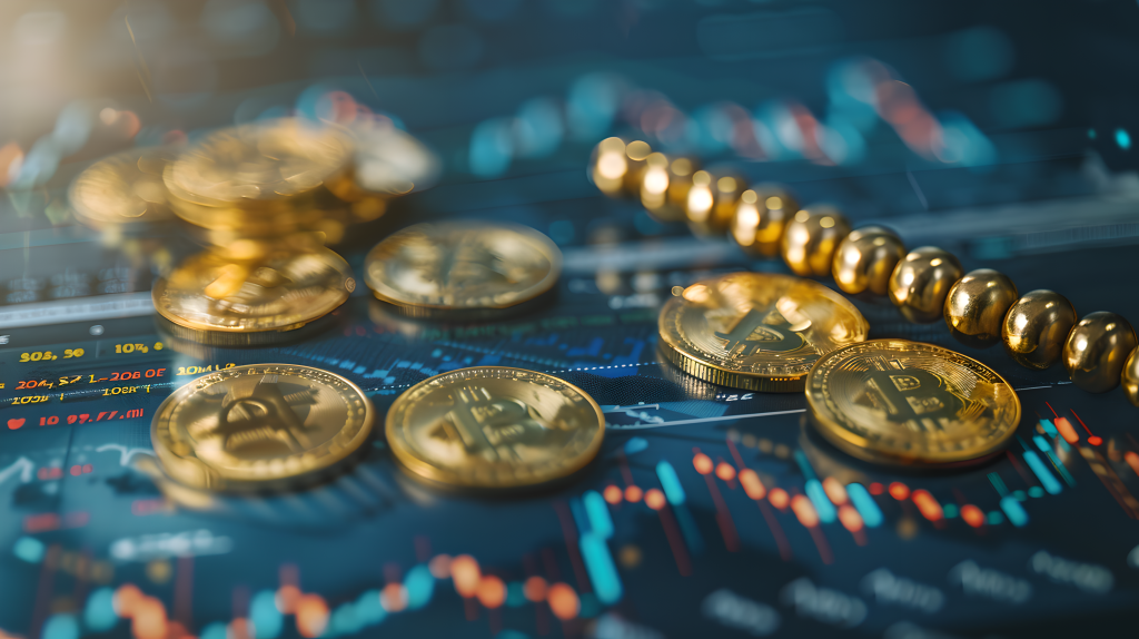 金融安全图表上涨版权图片下载