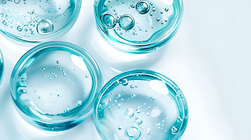 护肤品分子版权图片下载