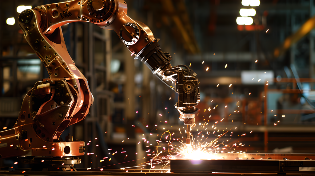 汽车制造工业机器人图片