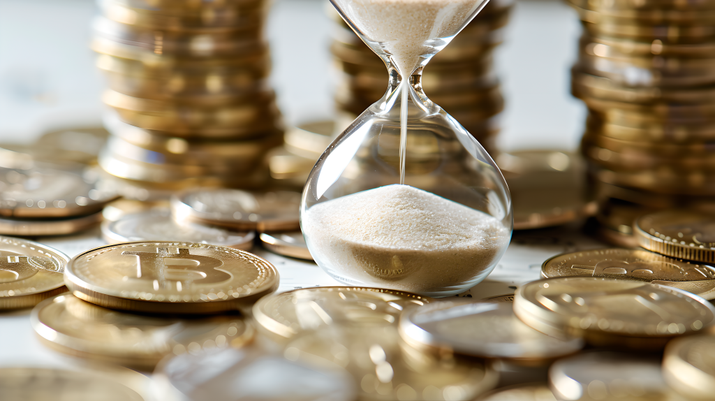 金融安全沙漏版权图片下载