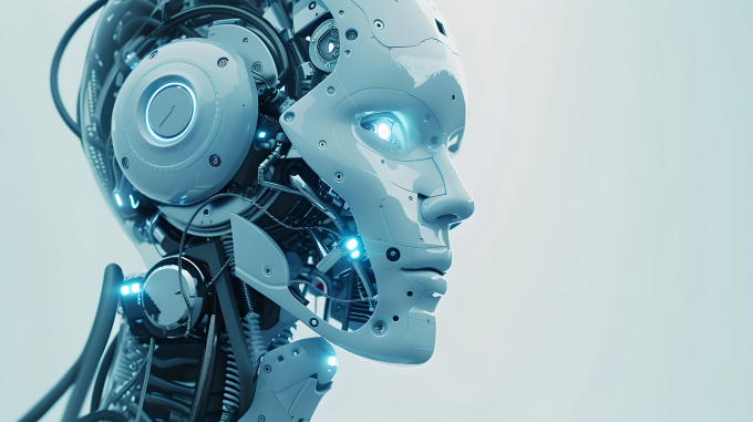 机器人特写图片