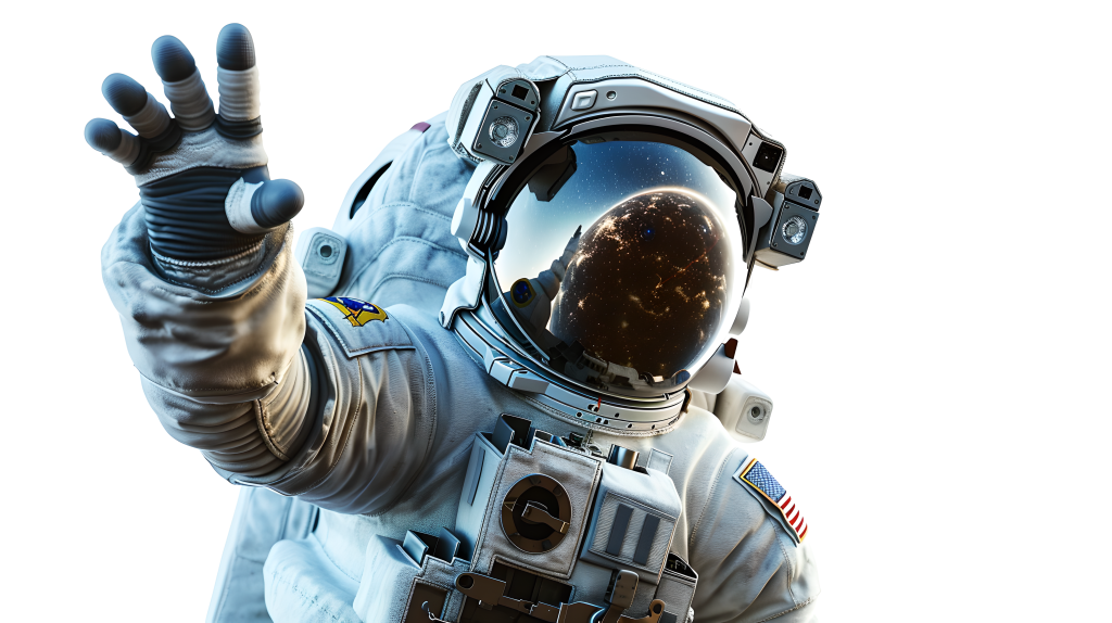 宇航员形象图片