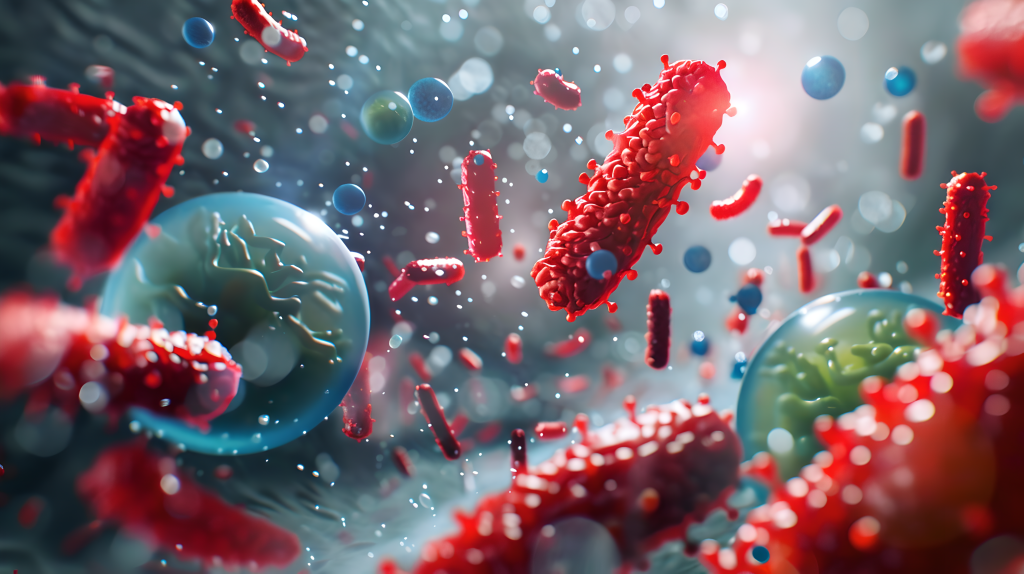 病毒细菌化学研究图片