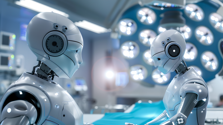 智能机器人科技医疗版权图片下载
