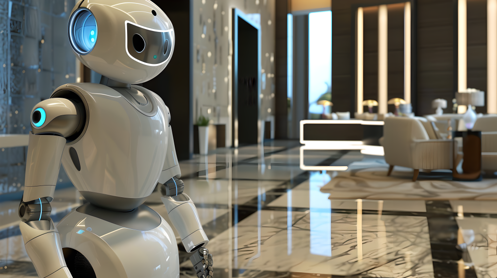 智能服务机器人图片