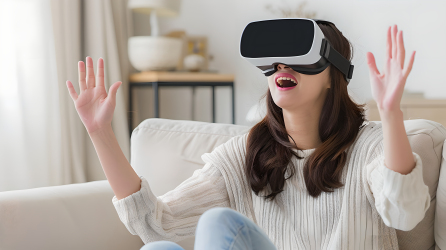 VR眼镜游戏图片