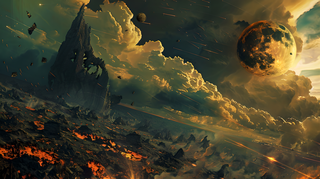 末日科幻世界毁灭图片