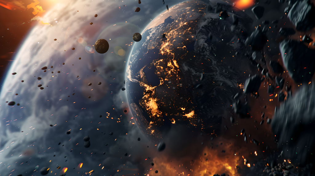 末日科幻宇宙爆炸图片