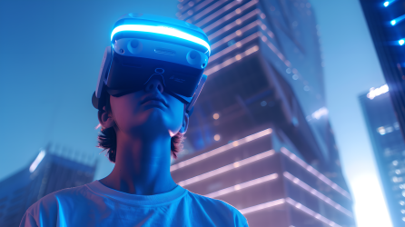 虚拟VR数字世界图片