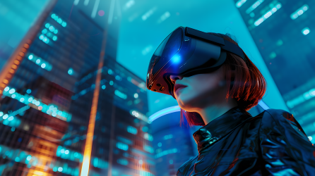 虚拟VR未来城市图片