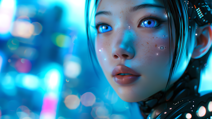 仿生人先进科技图片