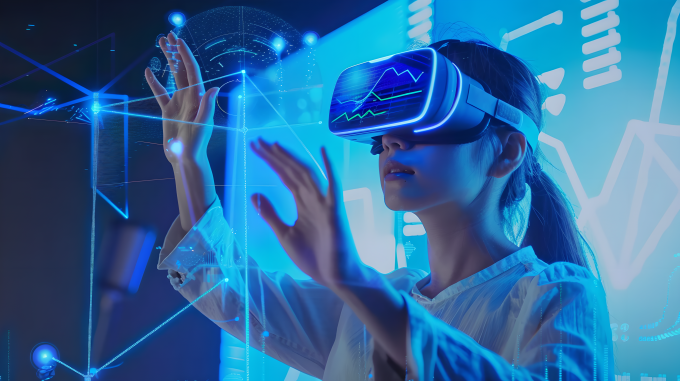 虚拟VR女性研究图片